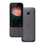 Telefon mobil Nokia, 2.4 inch, 512 MB RAM, 4 GB, 1500 mAh, dual SIM, 4G, Charcoal