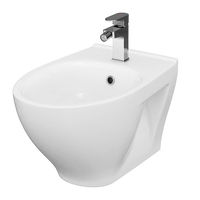 Bideu suspendat Cersanit Moduo K116-026, alb, 35.5 x 53 x 32.5 cm