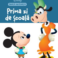 Disney. Învață din poveste. Prima zi de școală - Paperback - Disney - Litera mică, 