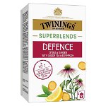 Ceai Twinings Superblends Defence cu Lamaie si Ghimbir, 18 x 2 g