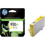 920XL original ink cartridge yellow high capacity 700 pages 1-pack, HP