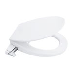 Capac WC Grohe Bau Ceramic 39648SH0, functie bideu, 3/8 inch, 2 brate spalare, Duroplast, filtru, Alb, Grohe