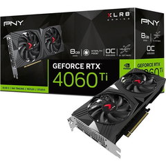 Placa video PNY Graphics card GeForce RTX 4060 Ti 8GB VERTO OC DUAL FAN DLSS