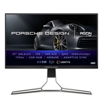 Monitor Gaming QD OLED AOC AG276QZD2, 26.7", QHD, 240Hz, Adaptive Sync, negru