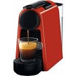 Espressor Delonghi Nespresso Essenza Mini EN 85.R, 1150 W, 0.6 L, 19 bar, Rosu + 14 capsule cadou, DeLonghi