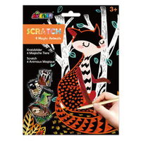 Set creativ - Scratch - Magic Animals | Avenir, Avenir