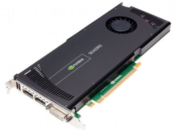 Nvidia Quadro 4000 2 GB DDR5 256 BIT, Placa video pentru aplicatii 3D cad, proiectare, NVIDIA