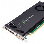 Nvidia Quadro 4000 2 GB DDR5 256 BIT, Placa video pentru aplicatii 3D cad, proiectare, NVIDIA