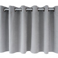 Draperie,Casa Deco Logistics, soft PETEK V43 CU INELE CAPSE PLATINA, Casa Deco Logistics