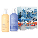 beBIO Cosmetics Set de îngrijire a corpului, loțiune hrănitoare, 350 ml + gel de duș, 350 ml, 
