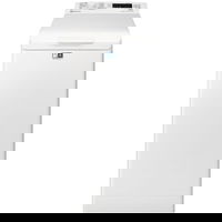 Electrolux Masina de spalat rufe cu incarcare verticala Electrolux EW2TN5261FE, 6 kg, 1200 rpm, Clasa D, Tehnologie AutoSense, Display LED. Alb, Electrolux