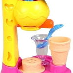 Aparat de inghetata pentru copii, Lean Toys, Plastic, 3+ ani, 16 x 13 x 19 cm, Multicolor