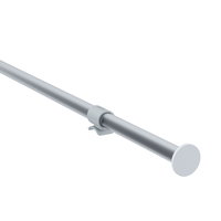 Uscator de rufe din Aluminiu Argintiu Sure Lock H7xL97cm