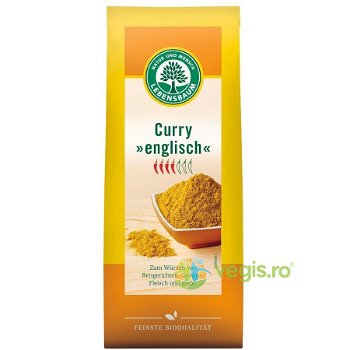 Pudra de Curry Englezesc Ecologica/Bio 50g, LEBENSBAUM