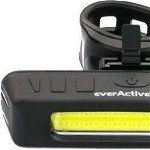 Lampă LED reîncărcabilă 2 în 1 pentru biciclete EverActive everActive BL-150R DualBeam, EverActive
