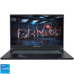 Gaming 17.3'' G7 KF, FHD 144Hz, Procesor Intel Core i5-12500H (18M Cache, up to 4.50 GHz), 16GB DDR4, 512GB SSD, GeForce RTX 4060 8GB, Free DOS, Black, GIGABYTE