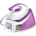 Statie de calcat Bosch TDS2110 ,2400W, Talpa Palladium-Glissee, 4.3 bari, 180g/min, 1.5L, I-Temp, Calc'nClean Easy, Alb/Roz