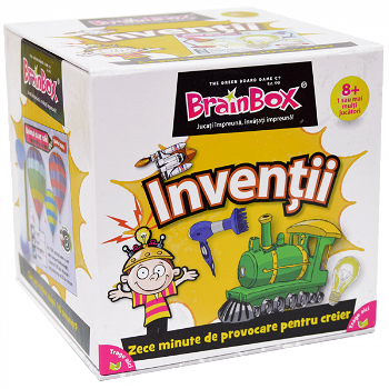 Joc Brainbox - Inventii (produs cu ambalaj deteriorat)