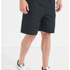 Nike, Pantaloni scurti cargo cu snur Club, Negru, XL