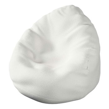 Fotoliu bean bag alb Boucle - Yellow Tipi, Yellow Tipi