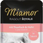 Miamor ragout Royale ton pungă și pui &amp