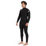 Combinezon surf Fermoar frontal 4/3mm Ședință Negru-Albastru Bărbați, QUIKSILVER