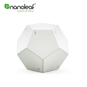 Telecomanda inteligenta compatibila Nanoleaf Aurora, Wi-Fi, 2 x AA, Alb
