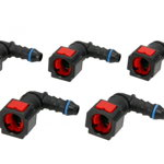 Conector AdBlue (unghi unghiular, Diametru exterior: 6,3mm, ID 6; 6mm x 8mm, set 5 buc), ENGITECH