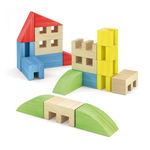 Joc Constructie Quercetti Toytown 22 piese, Quercetti