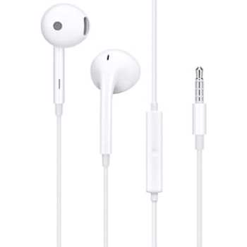 Casti OPPO MH320, Cu fir, In-Ear, Microfon, alb