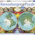 Puzzle adulti harta antica 3000 piese ravensburger, Ravensburger