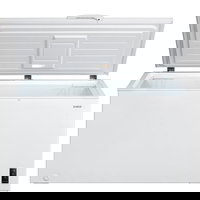 Lazi frigorifice Samus Lada frigorifica, 418 L, Termostat reglabil, Fast Freeze, Panou de control electronic cu leduri, Clasa energetica E, Dezghetare manuala, Alb