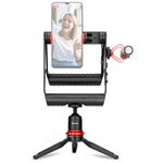 Kit Vlogging BY-VG380 Cu Microfon BY-MM1 Mini Trepied + Holder Negru, BOYA