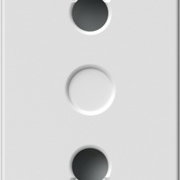 Modul Priza S. EURO 1M 10A ST IP20 Alb, TEM Modul TEM-VM20PW-B, TEM