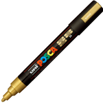 Marker UNI PC-5M 1. 8-2. 5 mm auriu Posca, Posca