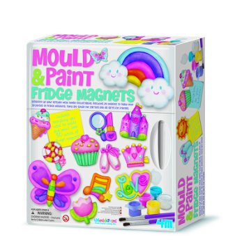 Atelier creativ modeleaza si picteaza - magneti pentru frigider, 4M