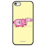 Bjornberry Shell iPhone 5/5s/SE (2016) - Porc roz, 