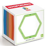Joc de Constructie Magnetic Magformers Hexagonal Set - 12 piese in forma de hexagon