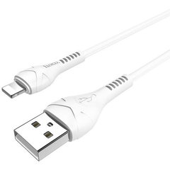 Cablu Date si Incarcare USB la Lightning HOCO X37, 1 m, Alb