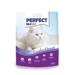 Perfect Silicat, asternut igienic pentru pisici, lavanda 7.6l, Perfect