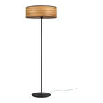 Lampadar Sotto Luce, Lemn, Fara bec inclus, E27, 24W, Maro / Negru