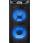 Boxa portabila profesionala 1200W Blaupunkt, Bluetooth, FM, SD, USB, Karaoke, lumini disco, Negru, Blaupunkt