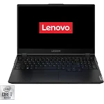 Laptop Lenovo Gaming 15.6'' Legion 5 15IMH05H, FHD IPS, Procesor Intel® Core™ i7-10750H (12M Cache, up to 5.00 GHz), 16GB DDR4, 512GB SSD, GeForce RTX 2060 6GB, No OS, Phantom Black