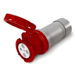 Conector\n63A 3P 4W 6h 380-415V 50/60Hz terminal cu surub, Scame