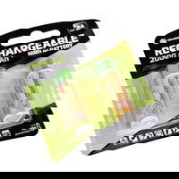 Set 2 baterii AA GoGEN HR06 reincarcabile 1.2 V 2000mAh Ni-MH