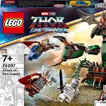 LEGO® Marvel - Atacul asupra Noului Asgard 76207, 159 piese