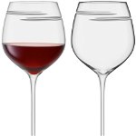Set 2 pahare vin rosu LSA International Verso 750ml Cut