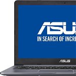 Laptop ASUS VivoBook Pro 15 N580GD (Procesor Intel® Core™ i5-8300H (8M Cache, up to 4.00 GHz), Coffee Lake, 15.6" FHD, 8GB, 128GB SSD + 500GB HDD @5400RPM, nVidia GeForce GTX 1050 @4GB, Free DOS, Gri)