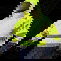 Geaca de lucru, tesatura Oxford, impermeabila, galben, model Visibility, marimea XXL/58, NEO, NEO