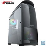 Sistem Desktop Gaming MYRIA Digital V27 Powered by Asus, Intel Core i5-9400F pana la 4.1GHz, 16GB, SSD 240GB, NVIDIA GeForce GTX 1650 4GB, Ubuntu